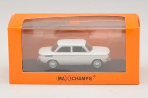 NSU TT Baltas Maxichamps 1:43 940015300 Metalas - nuotrauka 5 iš 5