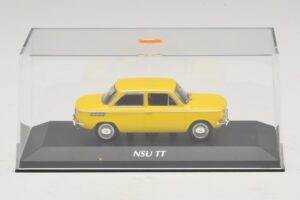 NSU TT Geltonas Maxichamps 1:43 940015301 Metalas - nuotrauka 4 iš 5