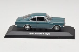 Opel Rekord C Kupė Mėlynas Maxichamps 1:43 940046121 Metalas