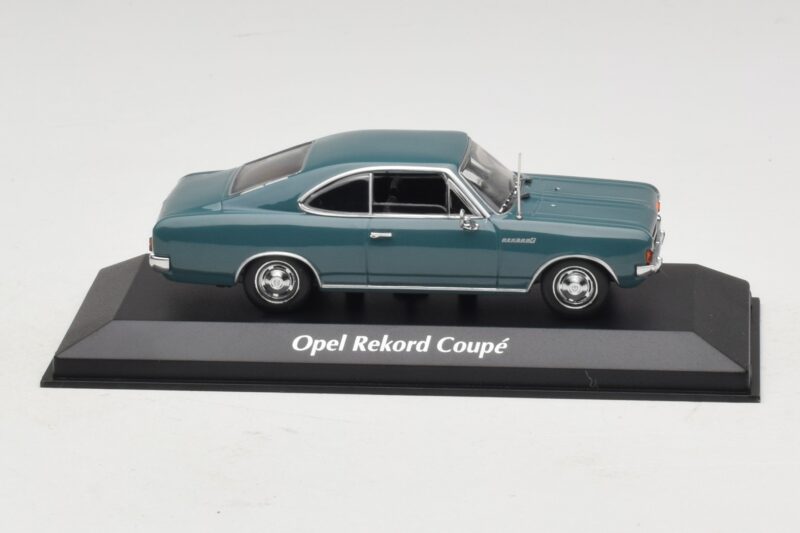 Opel Rekord C Kupė Mėlynas Maxichamps 1:43 940046121 Metalas
