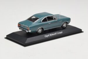 Opel Rekord C Kupė Mėlynas Maxichamps 1:43 940046121 Metalas - nuotrauka 2 iš 5