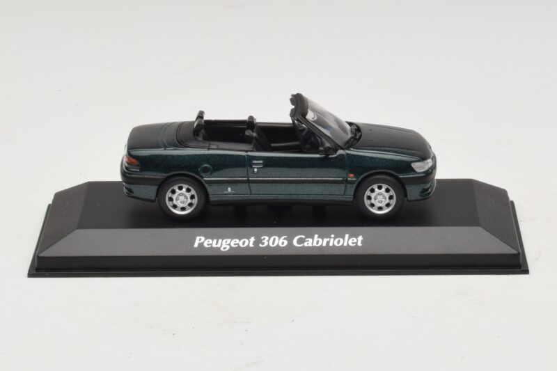 Peugeot 306 Kabrioletas Žalia Metalik Maxichamps 1:43 940112833 Metalas