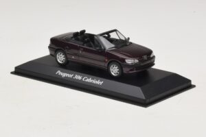 Peugeot 306 Kabrioletas Violetinė Metalik Maxichamps 1:43 940112834 Metalas - nuotrauka 3 iš 5