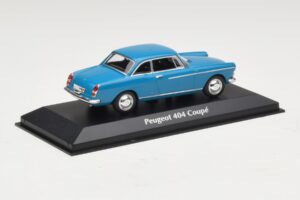 Peugeot 404 Kupė Mėlyna Maxichamps 1:43 940112921 Metalas - nuotrauka 2 iš 5