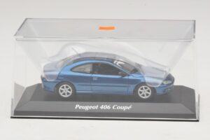 Peugeot 406 Kupė Mėlyna Metalik Maxichamps 1:43 940112620 Metalas - nuotrauka 4 iš 5