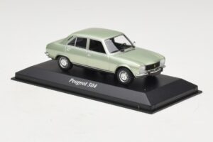 Peugeot 504 Šviesiai Žalia Metalik Maxichamps 1:43 940112501 Metalas - nuotrauka 3 iš 5
