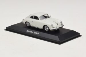 Porsche 356 B Pilkas Maxichamps 1:43 940064301 Metalas - nuotrauka 3 iš 5