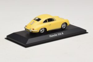 Porsche 356 B Geltonas Maxichamps 1:43 940064300 Metalas - nuotrauka 2 iš 5