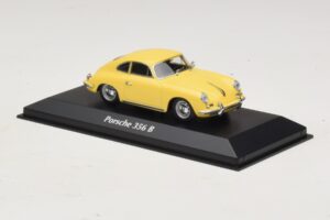 Porsche 356 B Geltonas Maxichamps 1:43 940064300 Metalas - nuotrauka 3 iš 5
