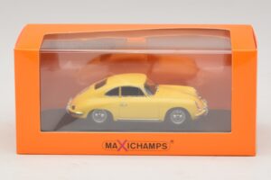 Porsche 356 B Geltonas Maxichamps 1:43 940064300 Metalas - nuotrauka 5 iš 5