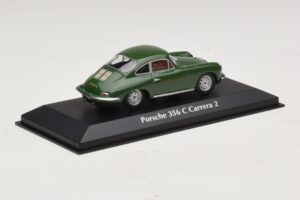 Porsche 356C Carrera 2 Tamsiai Žalias Maxichamps 1:43 940062360 Metalas - nuotrauka 2 iš 5