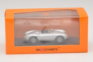 Porsche 550 Spyder Sidabrinis Maxichamps 1:43 940066030 Metalas - nuotrauka 5 iš 5