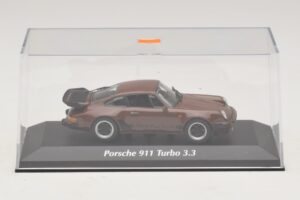 Porsche 911 930 Turbo 3.3 Rudas Maxichamps 1:43 940069001 Metalas - nuotrauka 4 iš 5