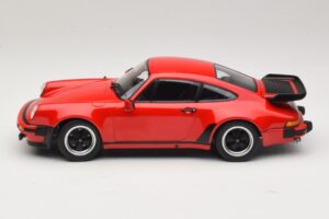 Porsche 911 930 Turbo 3.3 Raudonas KK-Scale 1:18 KKDC181442 Metalas - nuotrauka 3 iš 6