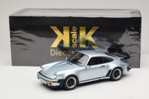 Porsche 911 930 Turbo 3.3 Sidabrinis KK-Scale 1:18 KKDC181444 Metalas - nuotrauka 6 iš 6