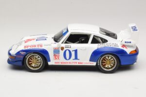Porsche 911 993 GT2 #01 H. Haywood 24 Hours of Daytona 1993 Anson 1:18 AW050600 Metalas - nuotrauka 3 iš 6