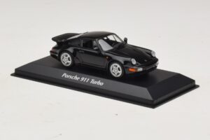 Porsche 911 964 Turbo Juodas Maxichamps 1:43 940069101 Metalas - nuotrauka 3 iš 5