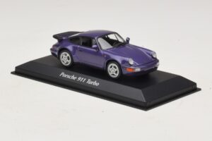 Porsche 911 964 Turbo Violetinė Metalik Maxichamps 1:43 940069100 Metalas - nuotrauka 3 iš 5