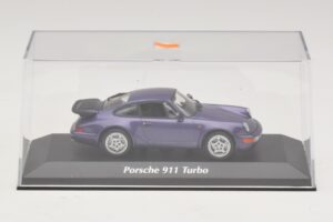 Porsche 911 964 Turbo Violetinė Metalik Maxichamps 1:43 940069100 Metalas - nuotrauka 4 iš 5