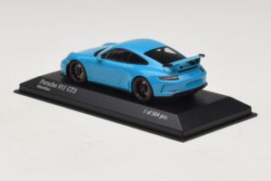Porsche 911 991.1 GT3 Mėlynas Minichamps 1:43 410066022 Metalas - nuotrauka 3 iš 5