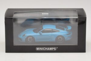Porsche 911 991.1 GT3 Mėlynas Minichamps 1:43 410066022 Metalas - nuotrauka 5 iš 5