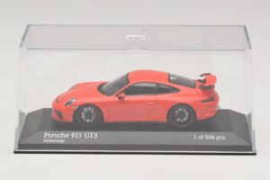 Porsche 911 991.1 GT3 Oranžinis Minichamps 1:43 410066024 Metalas - nuotrauka 4 iš 5