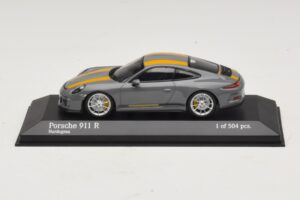 Porsche 911 991.1 R Pilkas Minichamps 1:43 Porsche 911 991.1 R Pilkas Minichamps 1:43 410066232 Metalas