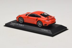 Porsche 911 991.1 Turbo S Oranžinis Minichamps 1:43 410067171 Metalas - nuotrauka 3 iš 5