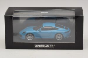 Porsche 911 991.2 Carrera 4S Mėlynas Minichamps 1:43 410067242 Metalas - nuotrauka 5 iš 5