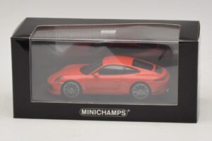 Porsche 911 991.2 Carrera 4S Oranžinis Minichamps 1:43 410067241 Metalas - nuotrauka 5 iš 5