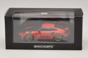 Porsche 911 991.2 GT2 RS Oranžinis Minichamps 1:43 410067229 Metalas - nuotrauka 5 iš 5