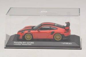 Porsche 911 991.2 GT2 RS Weissach Package Oranžinis Minichamps 1:43 410067224 Metalas - nuotrauka 4 iš 5