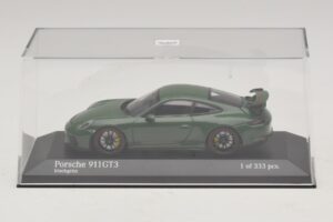 Porsche 911 991.2 GT3 Žalias Minichamps 1:43 410066028 Metalas - nuotrauka 4 iš 5