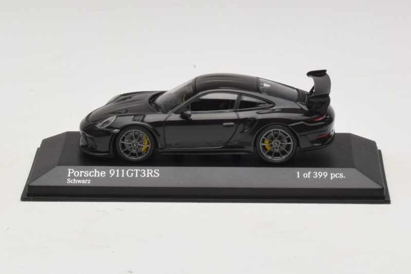 Porsche 911 991.2 GT3 RS Juodas Minichamps 1:43 410067021 Metalas