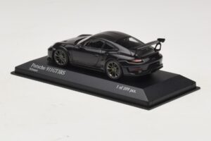 Porsche 911 991.2 GT3 RS Juodas Minichamps 1:43 410067021 Metalas - nuotrauka 3 iš 5