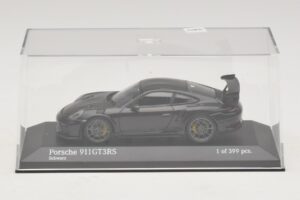 Porsche 911 991.2 GT3 RS Juodas Minichamps 1:43 410067021 Metalas - nuotrauka 4 iš 5