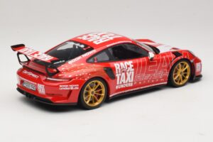 Porsche 911 991.2 GT3 RS GerSpeed Race Taxi Minichamps 1:18 155068227 Metalas - nuotrauka 2 iš 6
