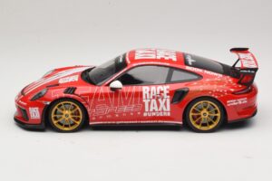 Porsche 911 991.2 GT3 RS GerSpeed Race Taxi Minichamps 1:18 155068227 Metalas - nuotrauka 3 iš 6