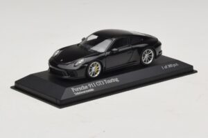 Porsche 911 991.2 GT3 Touring Juoda Metalik Minichamps 1:43 410067424 Metalas - nuotrauka 2 iš 5