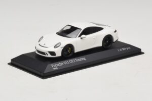 Porsche 911 991.2 GT3 Touring Baltas Minichamps 1:43 410067420 Metalas - nuotrauka 2 iš 5