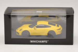Porsche 911 991.2 GT3 Touring Geltonas Minichamps 1:43 410067421 Metalas - nuotrauka 5 iš 5