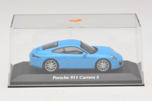 Porsche 911 991 Carrera S Mėlynas Maxichamps 1:43 940060220 Metalas - nuotrauka 4 iš 5