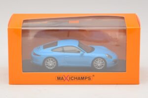 Porsche 911 991 Carrera S Mėlynas Maxichamps 1:43 940060220 Metalas - nuotrauka 5 iš 5