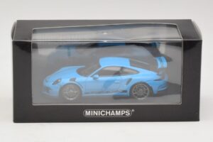 Porsche 911 991 GT3 RS Mėlynas Minichamps 1:43 410063222 Metalas - nuotrauka 5 iš 5