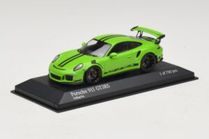Porsche 911 991 GT3 RS Žalias Minichamps 1:43 410063224 Metalas - nuotrauka 2 iš 5