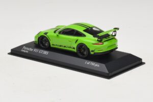 Porsche 911 991 GT3 RS Žalias Minichamps 1:43 410063224 Metalas - nuotrauka 3 iš 5