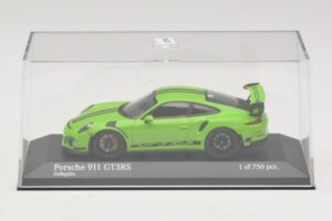 Porsche 911 991 GT3 RS Žalias Minichamps 1:43 410063224 Metalas - nuotrauka 4 iš 5