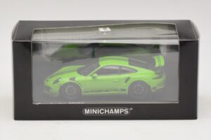 Porsche 911 991 GT3 RS Žalias Minichamps 1:43 410063224 Metalas - nuotrauka 5 iš 5
