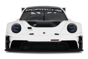 Porsche 911 992.1 GT3 R Rennsport Baltas GT Spirit 1:18 GT1010 Derva - nuotrauka 4 iš 5