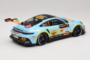 Porsche 911 992 Rally GT #1 C. Cherain / D. Withers Rallye de Wallonie 2025 IXO 1:18 18RMC254 Metalas - nuotrauka 2 iš 6